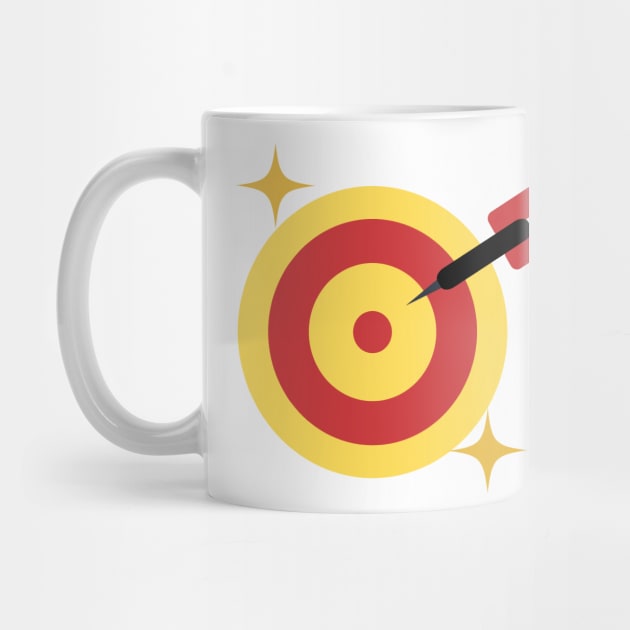 red yellow target archery design by Artistic_st